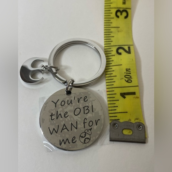You’re the OBI keychain stainless steel - Picture 6 of 6